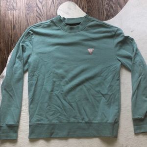Green Guess pull over size small